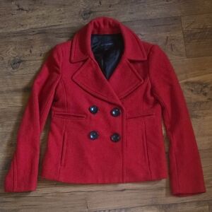 Banana Republic Scarlet Pea Coat